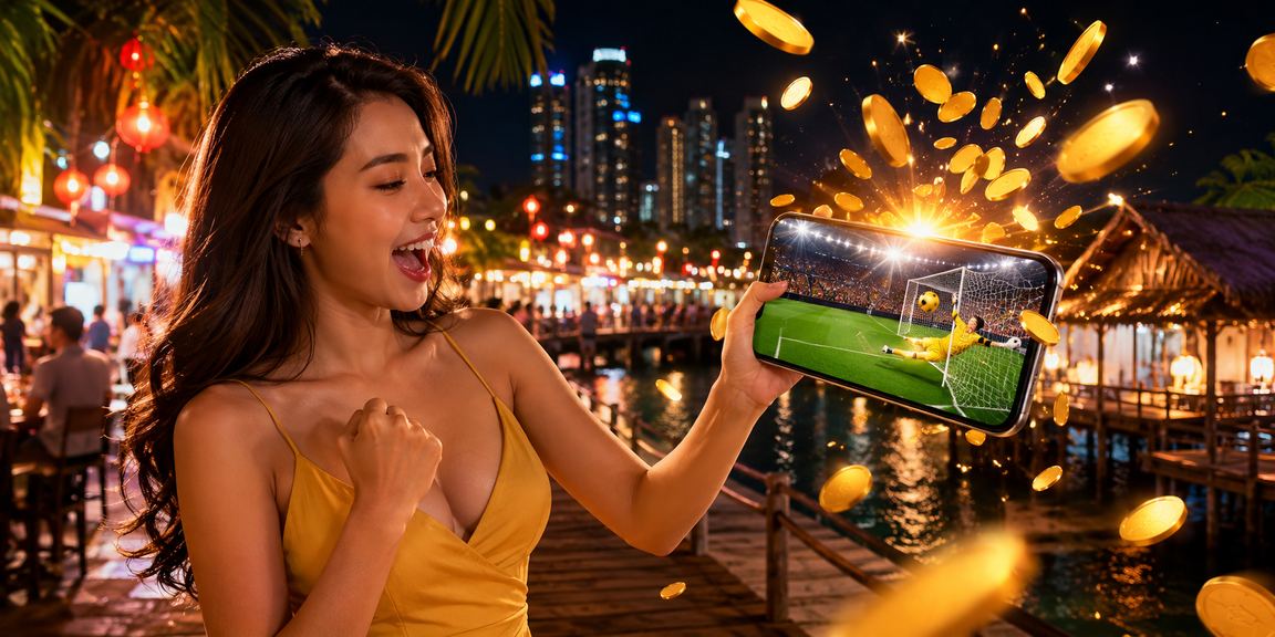 Pengguna Malaysia memainkan kasino langsung dari telefon pintar di Kuala Lumpur melalui esp8266