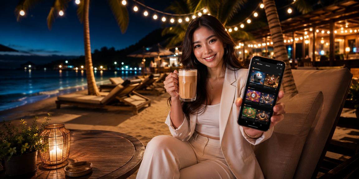 Pengguna menggunakan aplikasi kasino esp8266 dengan selamat di Langkawi