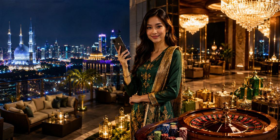 Meja rolet kasino langsung di Selangor sempena perayaan Hari Raya